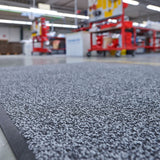 Schmutzfangmatte FLEX GUARD Anwendung Aufzug Mattenlager | 10 Grau