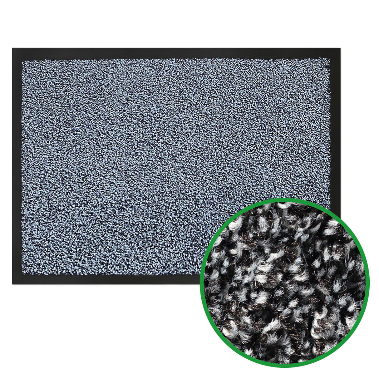 Schmutzfangmatte FLEX GUARD Gesamtansicht Mattenlager | 10 Grau