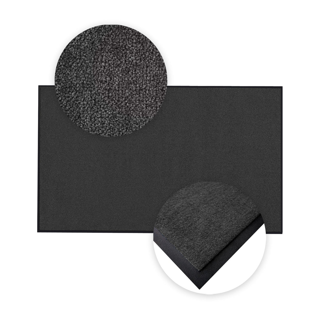 Schmutzfangmatte Premium nach Maß mit Details | 002 Anthrazit