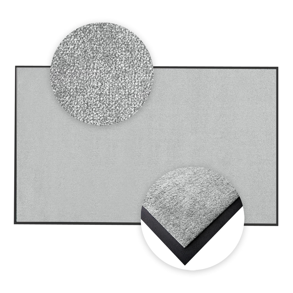 Schmutzfangmatte Premium - hochwertig & farbbrillant - Maßanfertigung in 100 Farben