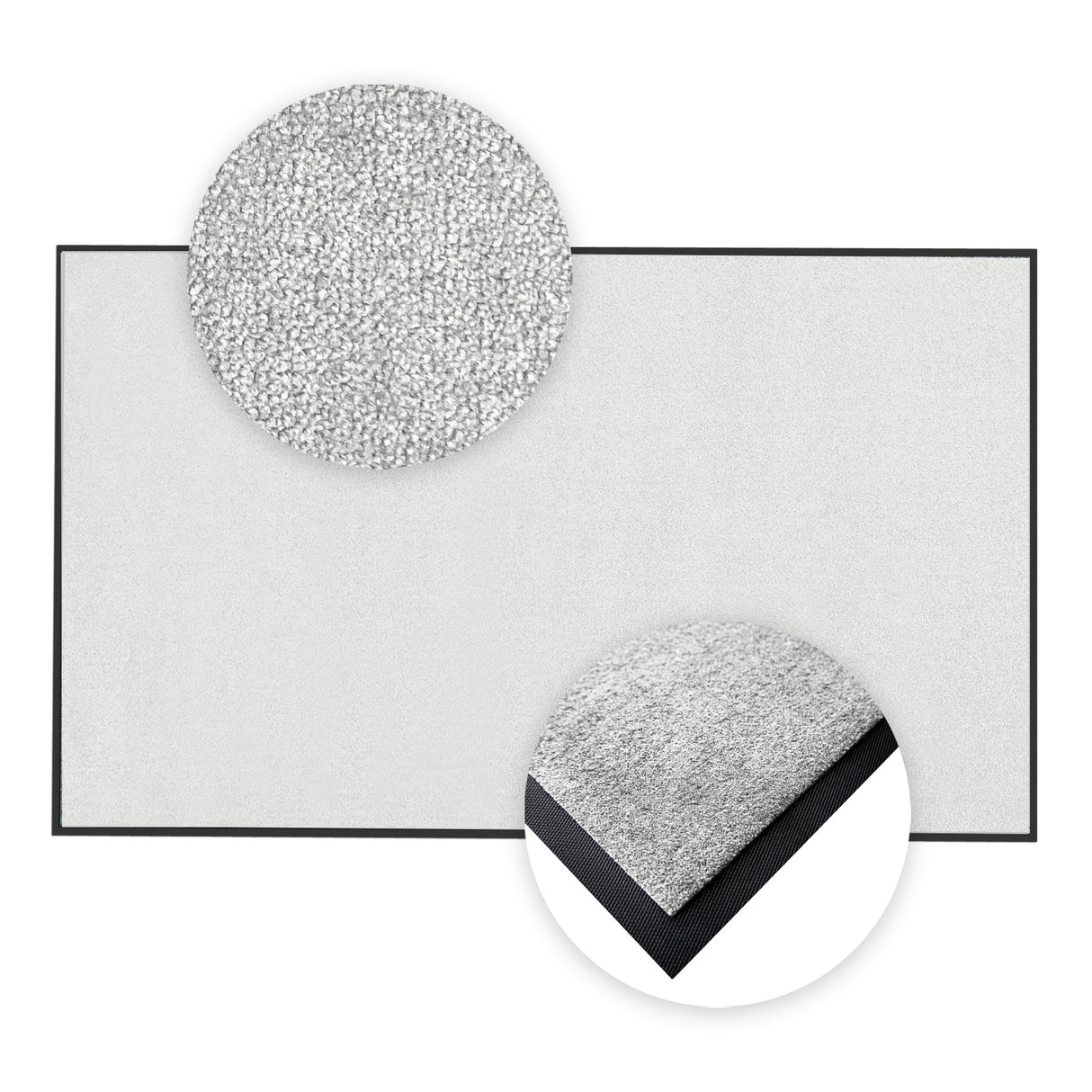 Schmutzfangmatte Premium - hochwertig & farbbrillant - Maßanfertigung in 100 Farben