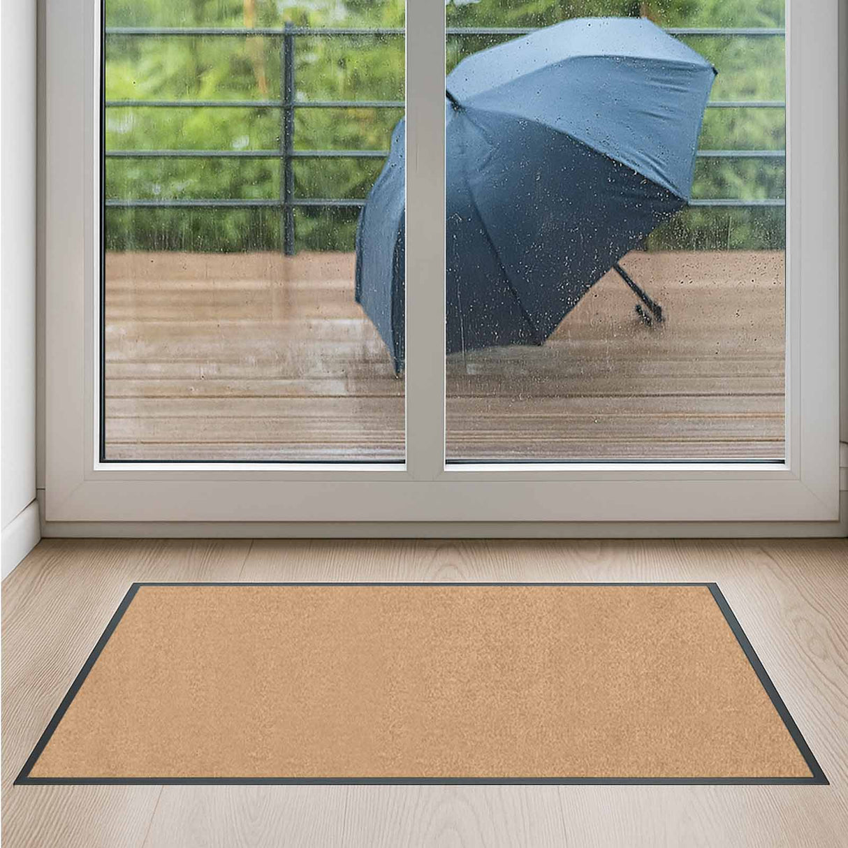 Premium Schmutzfangmatte PUBLIC - mit Brandschutzklasse - Maßanfertigung in 100 Farben Länge: 70cm x Breite: 40cm [ID:1786459476855]