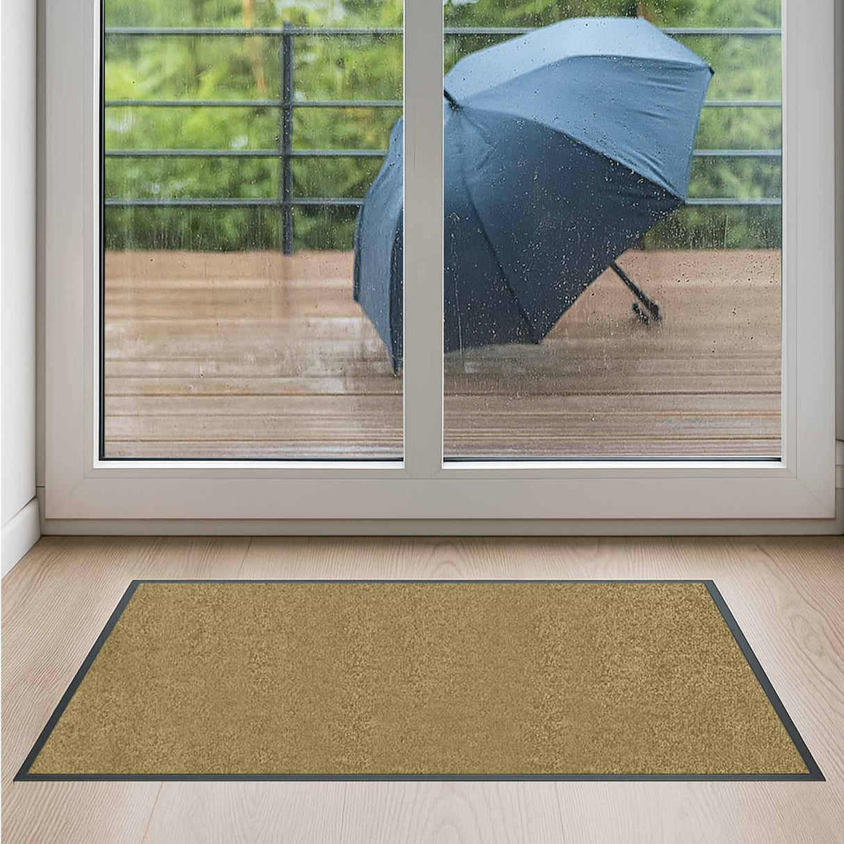 Premium Schmutzfangmatte PUBLIC - mit Brandschutzklasse - Maßanfertigung in 100 Farben Länge: 102cm x Breite: 82cm [ID:1786530131723]