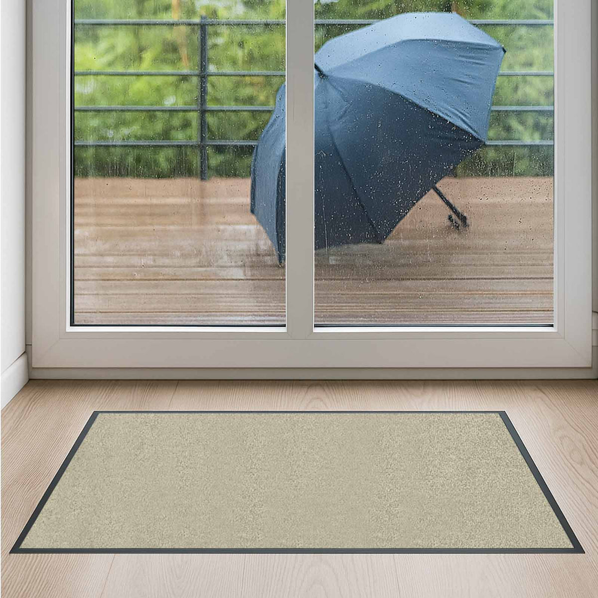 Schmutzfangmatte PUBLIC - mit Brandschutzklasse - Maßanfertigung in 100 Farben Länge: 190cm x Breite: 109cm [ID:1791518538974]
