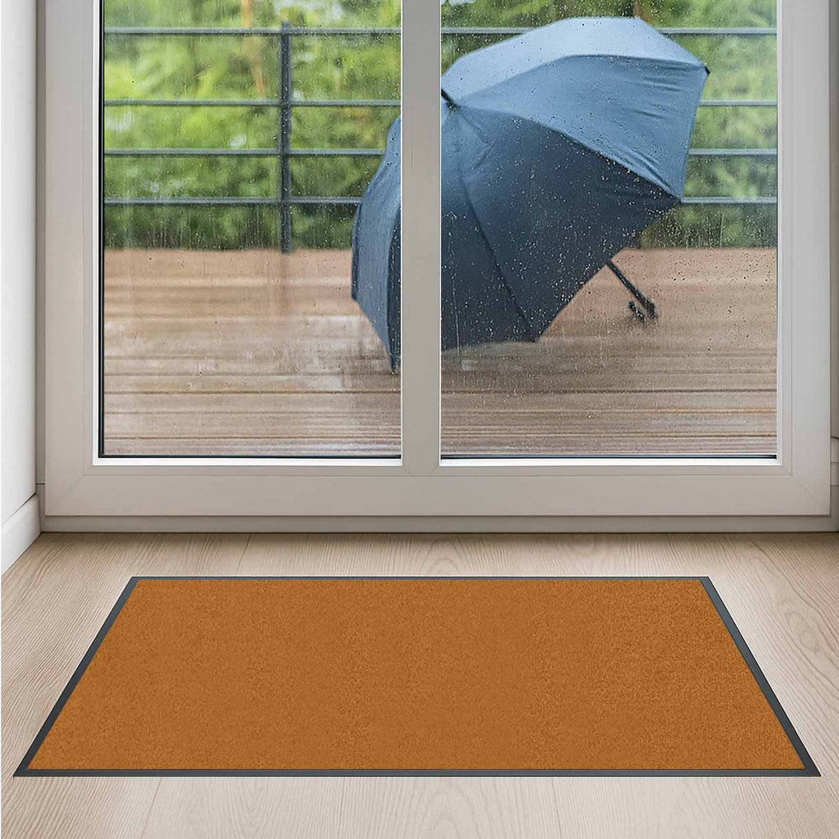 Premium Schmutzfangmatte PUBLIC - mit Brandschutzklasse - Maßanfertigung in 100 Farben Länge: 150cm x Breite: 110cm [ID:1784216746652]