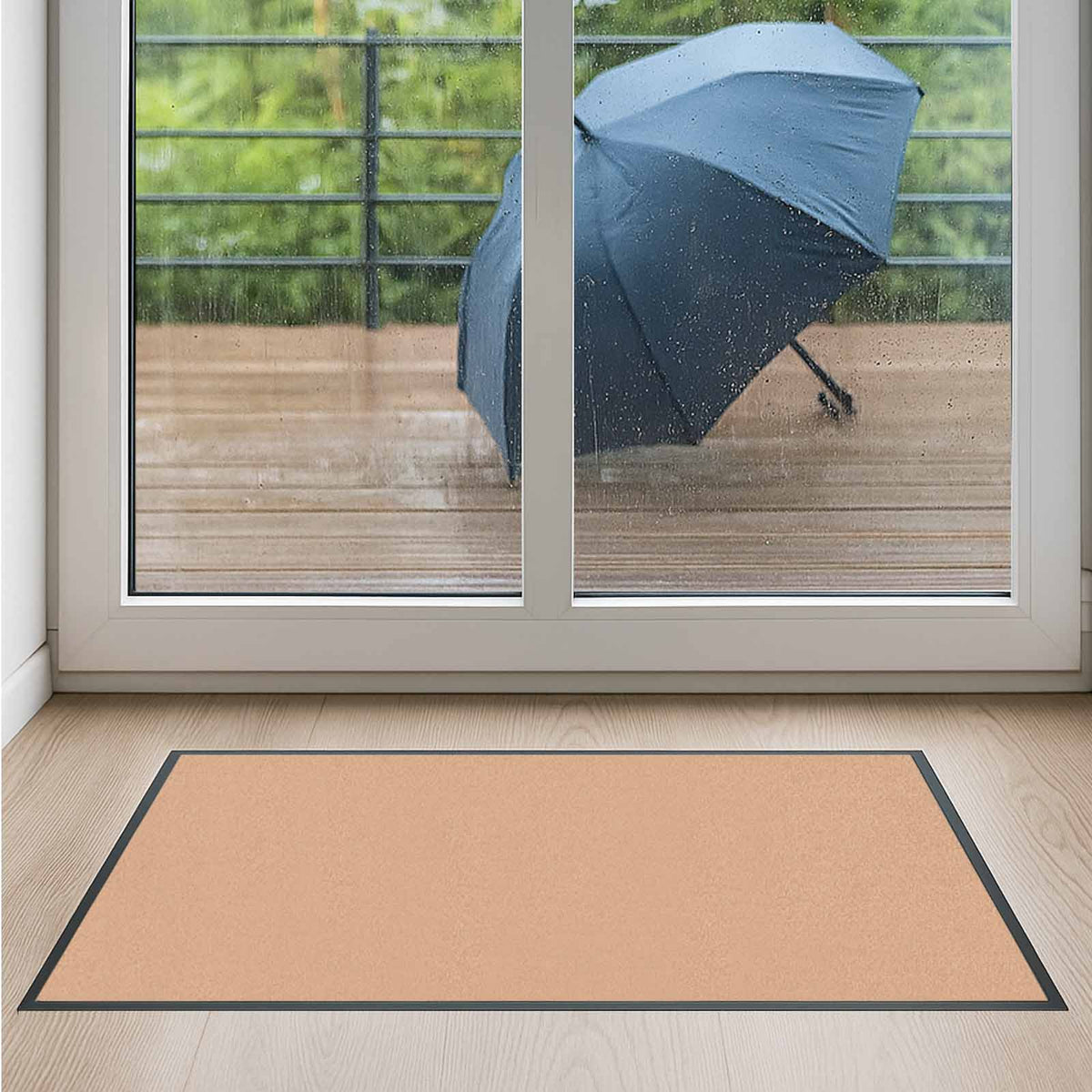 Premium Schmutzfangmatte PUBLIC - mit Brandschutzklasse - Maßanfertigung in 100 Farben Länge: 120cm x Breite: 60cm [ID:1788898378052]