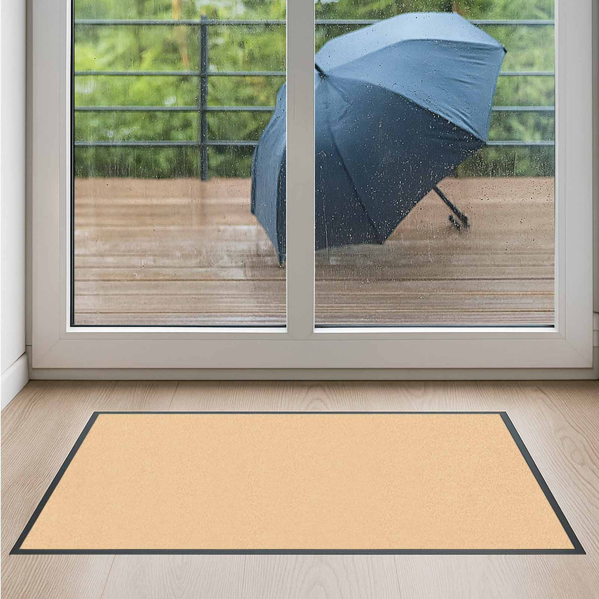 Premium Schmutzfangmatte PUBLIC - mit Brandschutzklasse - Maßanfertigung in 100 Farben Länge: 235cm x Breite: 194cm [ID:1788275274378]