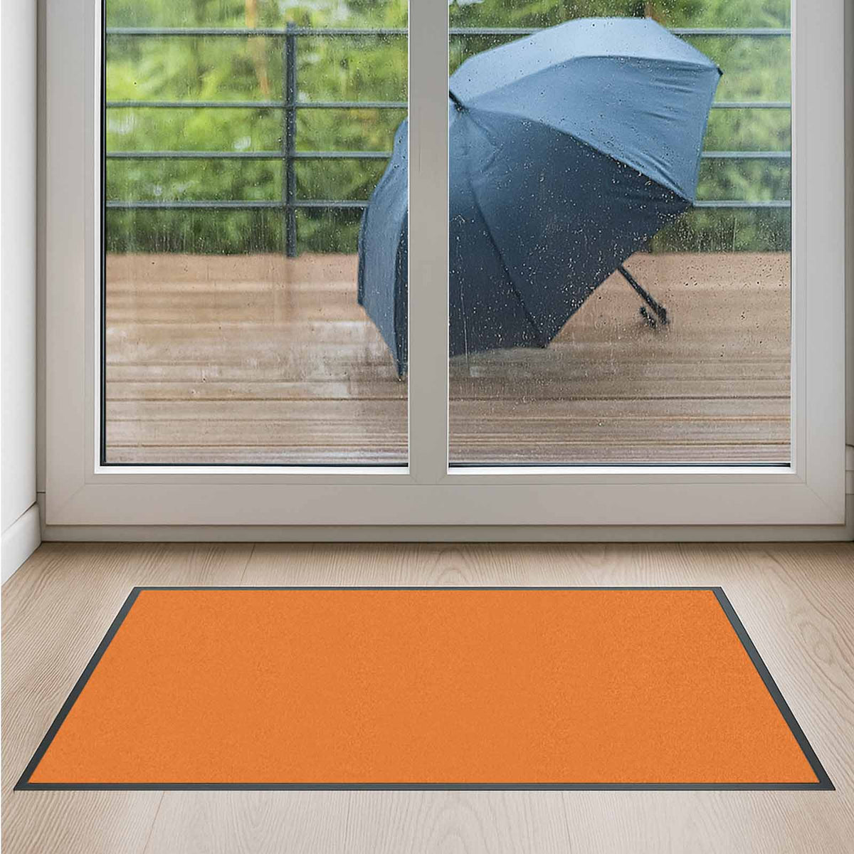 Premium Schmutzfangmatte PUBLIC - mit Brandschutzklasse - Maßanfertigung in 100 Farben Länge: 50cm x Breite: 40cm [ID:1789617241381]