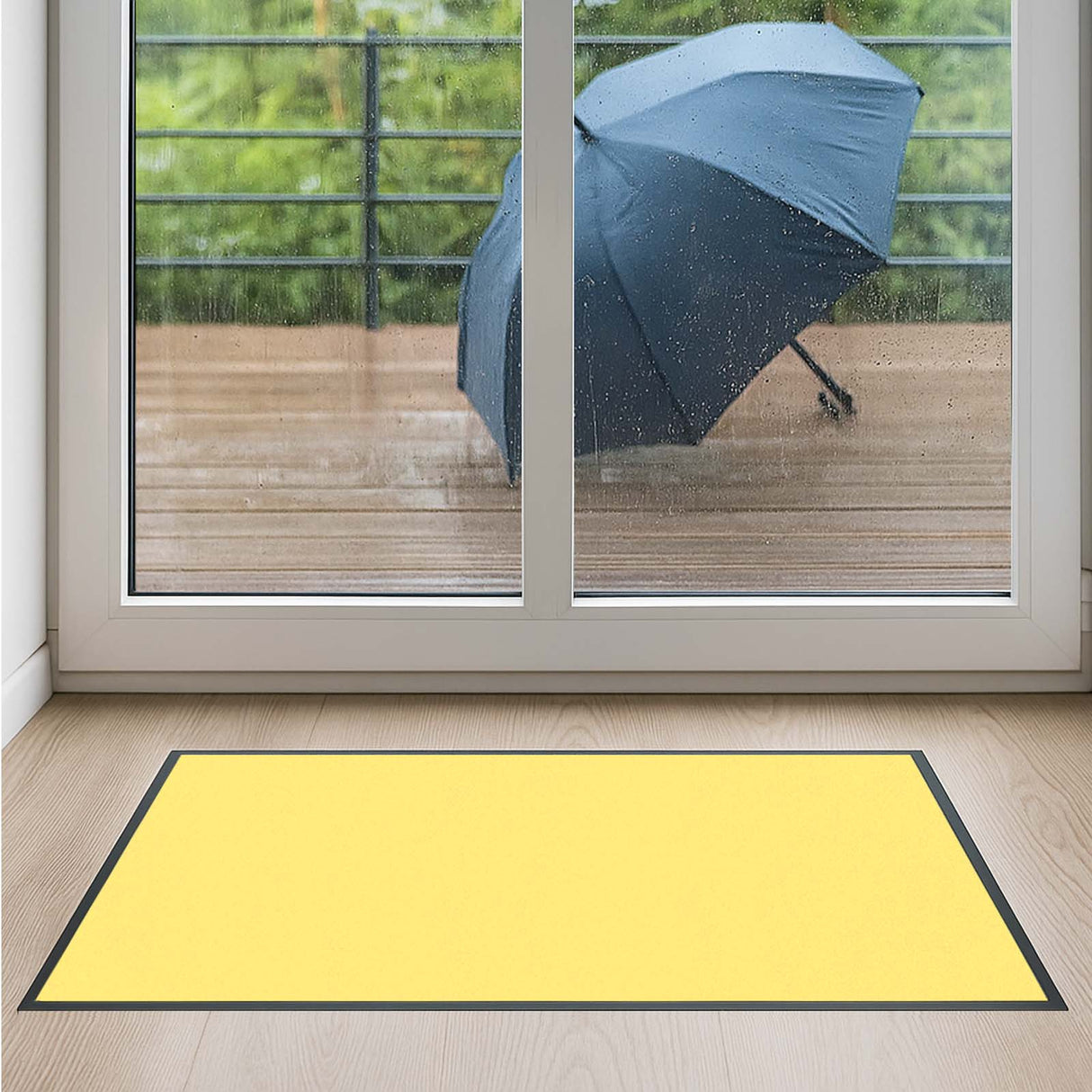 Premium Schmutzfangmatte PUBLIC - mit Brandschutzklasse - Maßanfertigung in 100 Farben Länge: 80cm x Breite: 80cm [ID:1785604132774]
