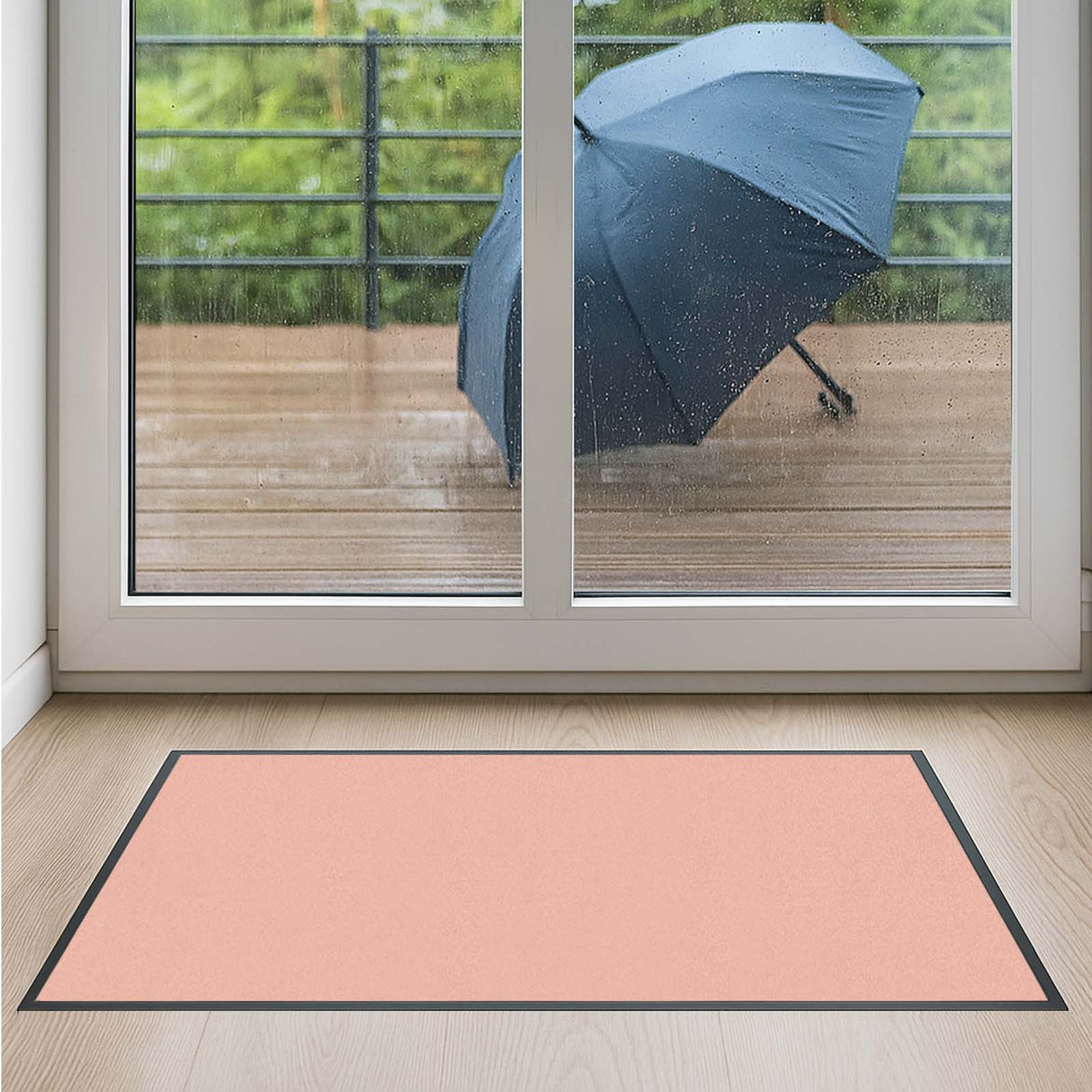 Premium Schmutzfangmatte PUBLIC - mit Brandschutzklasse - Maßanfertigung in 100 Farben Länge: 40cm x Breite: 30cm [ID:1784259770406]
