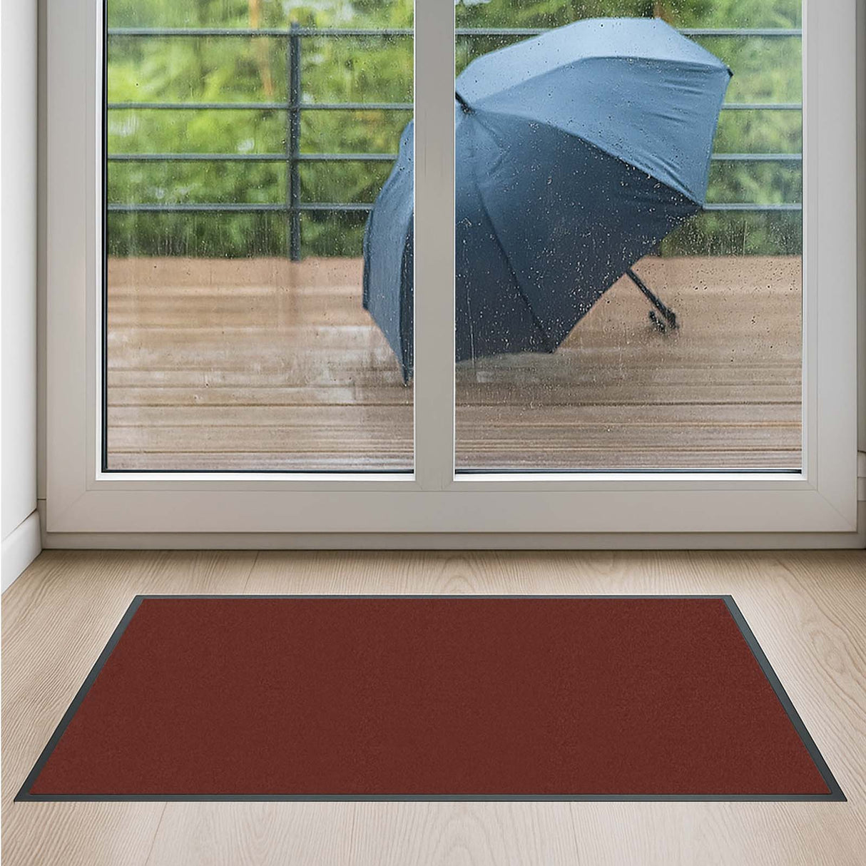Premium Schmutzfangmatte PUBLIC - mit Brandschutzklasse - Maßanfertigung in 100 Farben Länge: 85cm x Breite: 60cm [ID:1788525751570]