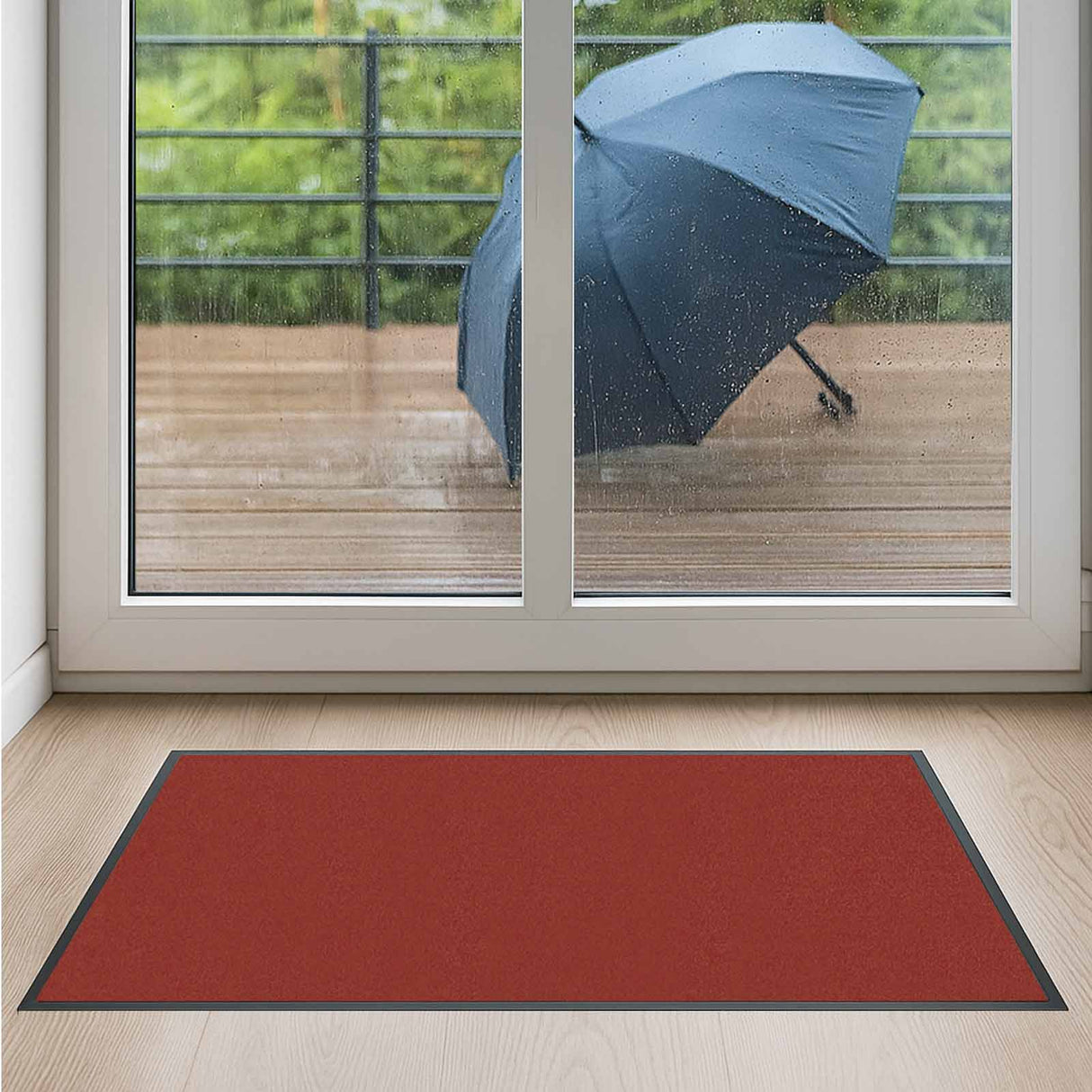 Premium Schmutzfangmatte PUBLIC - mit Brandschutzklasse - Maßanfertigung in 100 Farben Länge: 250cm x Breite: 115cm [ID:1785925151787]