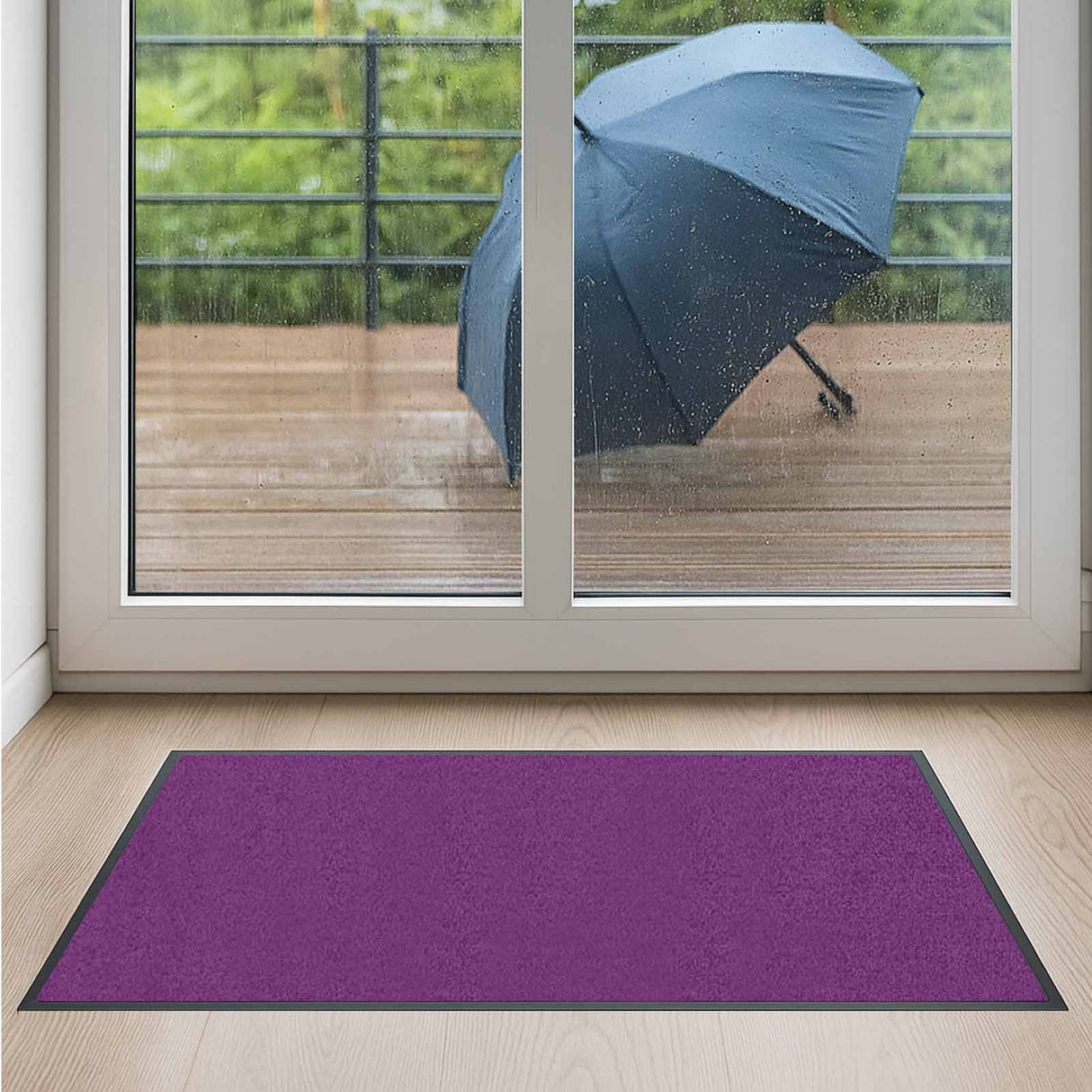 Premium Schmutzfangmatte PUBLIC - mit Brandschutzklasse - Maßanfertigung in 100 Farben 305cm x 85cm [ID:1781097800532]
