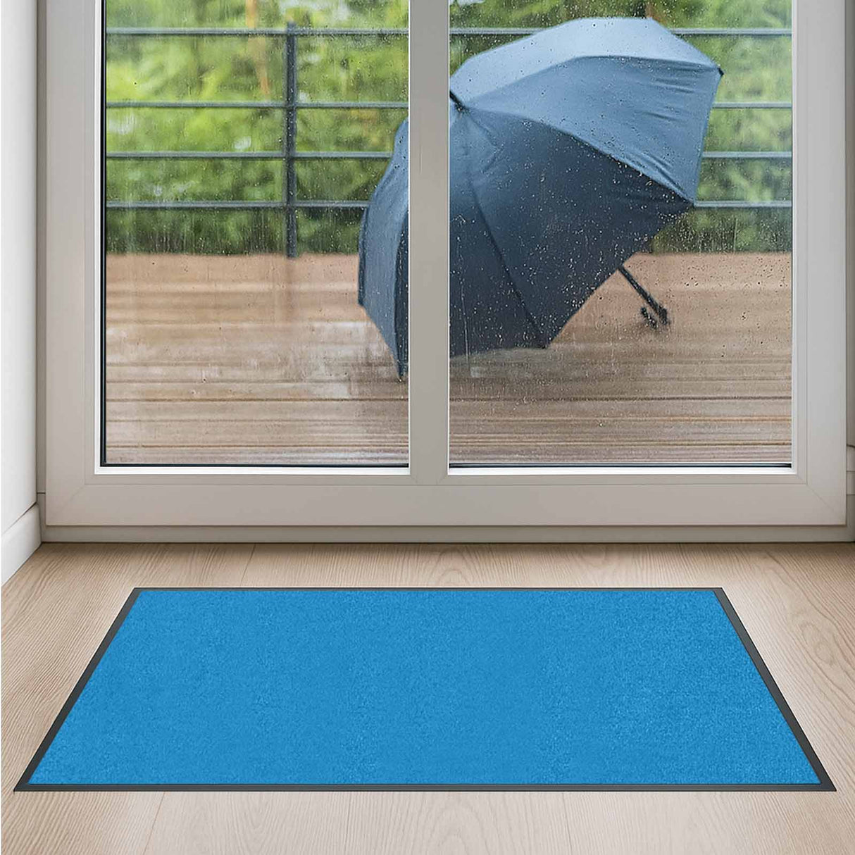Premium Schmutzfangmatte PUBLIC - mit Brandschutzklasse - Maßanfertigung in 100 Farben Länge: 100cm x Breite: 30cm [ID:1787405798534]