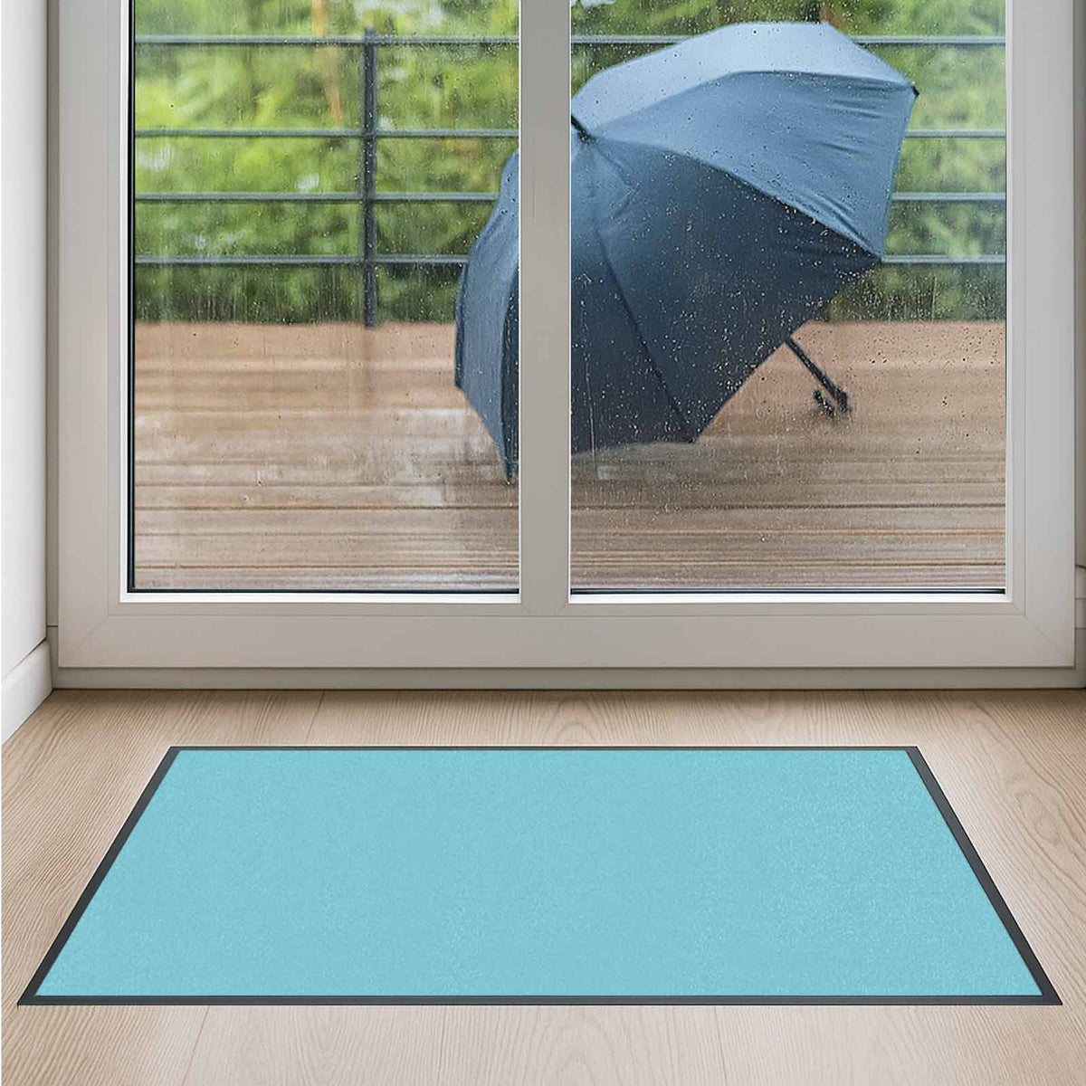 Schmutzfangmatte PUBLIC - mit Brandschutzklasse - Maßanfertigung in 100 Farben Länge: 80cm x Breite: 40cm [ID:1792674259042]