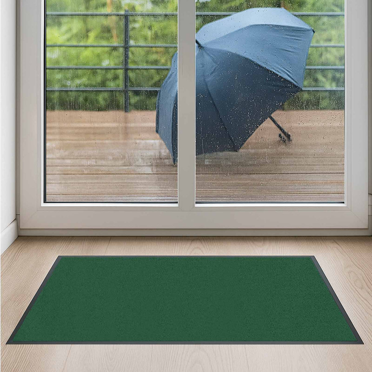 Premium Schmutzfangmatte PUBLIC - mit Brandschutzklasse - Maßanfertigung in 100 Farben Länge: 134cm x Breite: 115cm [ID:1788338840275]