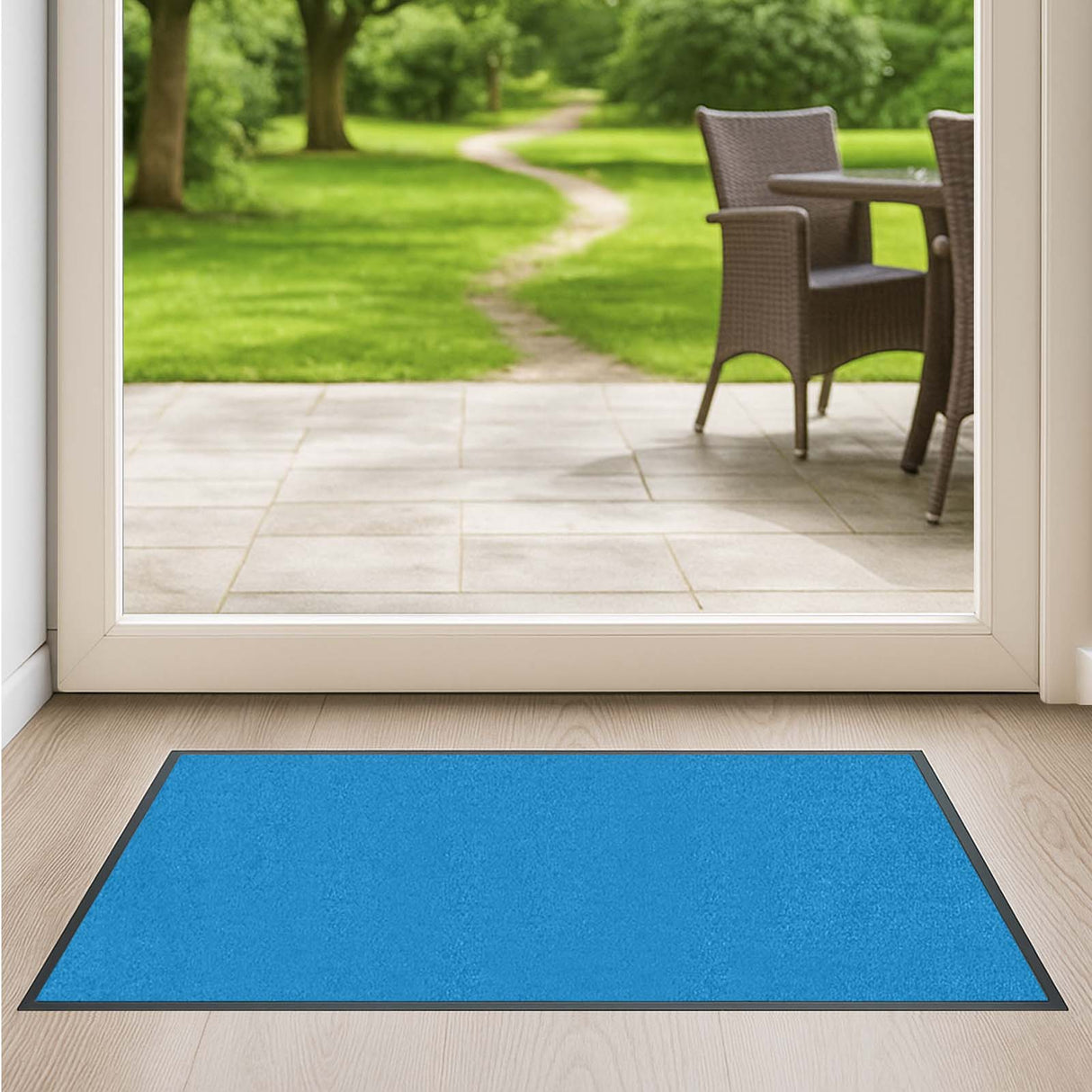 Schmutzfangmatte Premium - hochwertig & farbbrillant - Maßanfertigung in 100 Farben Länge: 80cm x Breite: 120cm [ID:1787747305256]