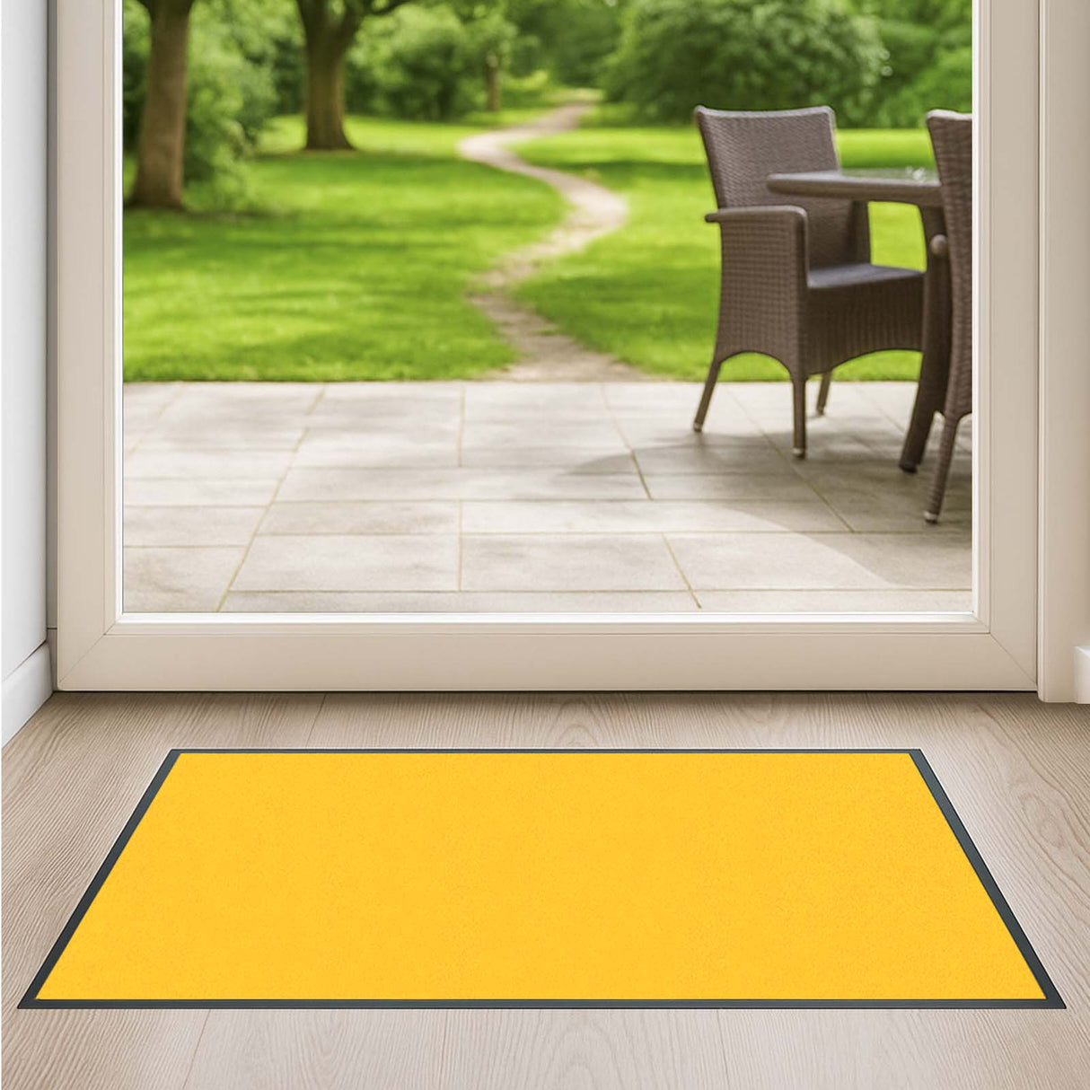 Schmutzfangmatte Premium - hochwertig & farbbrillant - Maßanfertigung in 100 Farben Länge: 200cm x Breite: 100cm [ID:1786267268891]