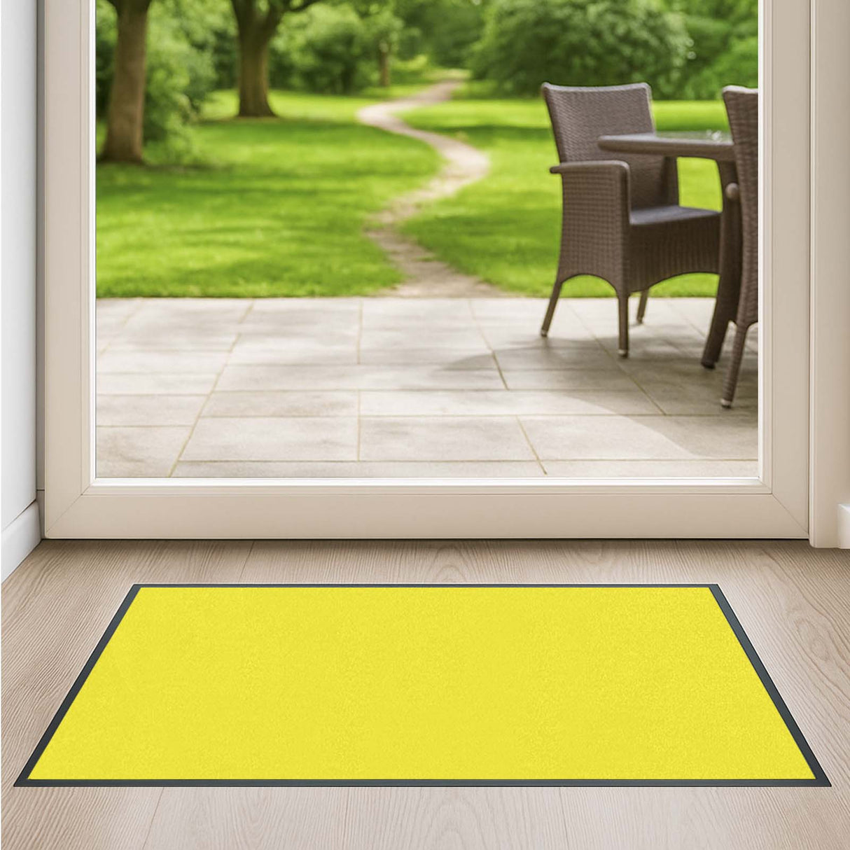 Schmutzfangmatte Premium - hochwertig & farbbrillant - Maßanfertigung in 100 Farben Länge: 200cm x Breite: 60cm [ID:1786970962333]
