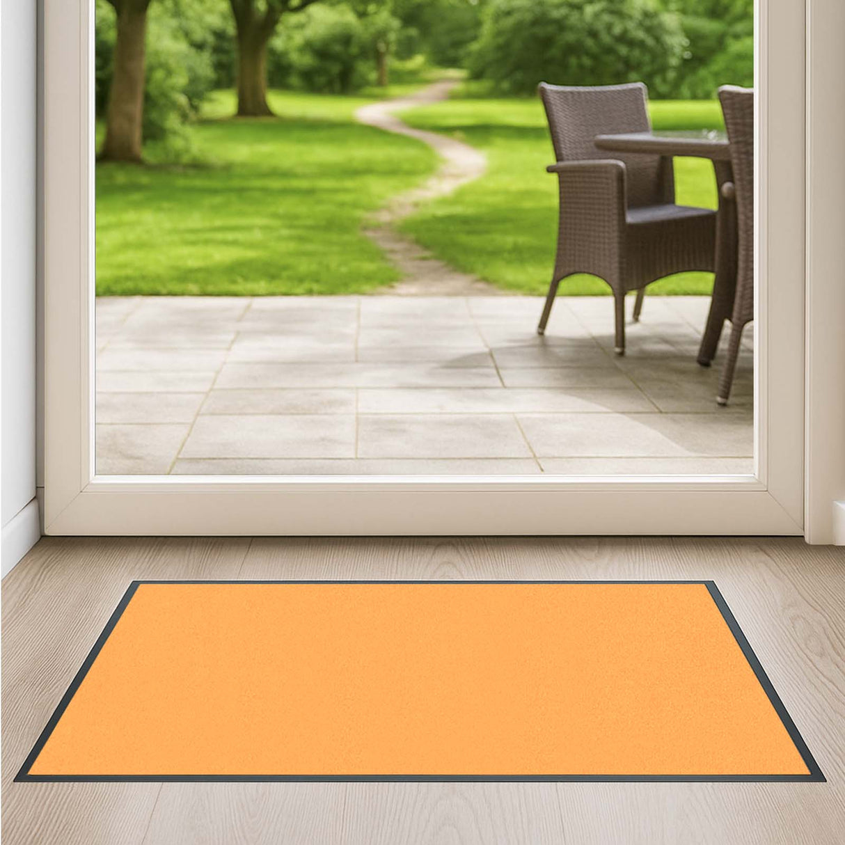 Schmutzfangmatte Premium - hochwertig & farbbrillant - Maßanfertigung in 100 Farben Länge: 220cm x Breite: 120cm [ID:1785950972465]