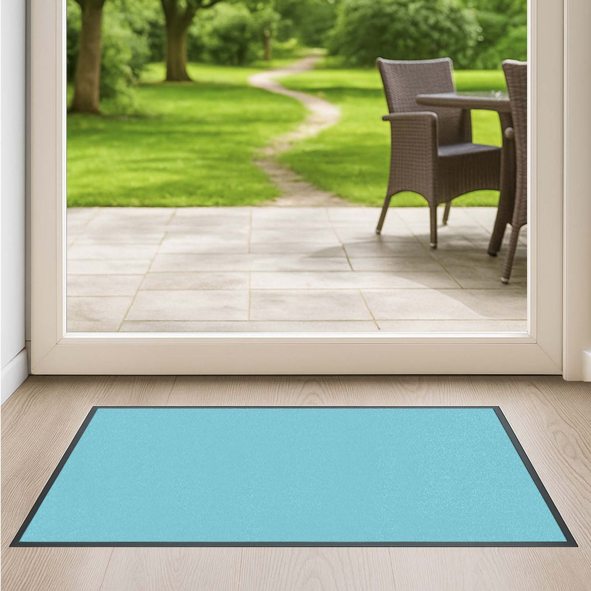 Schmutzfangmatte Premium - hochwertig & farbbrillant - Maßanfertigung in 100 Farben Länge: 40cm x Breite: 30cm [ID:1786984176061]