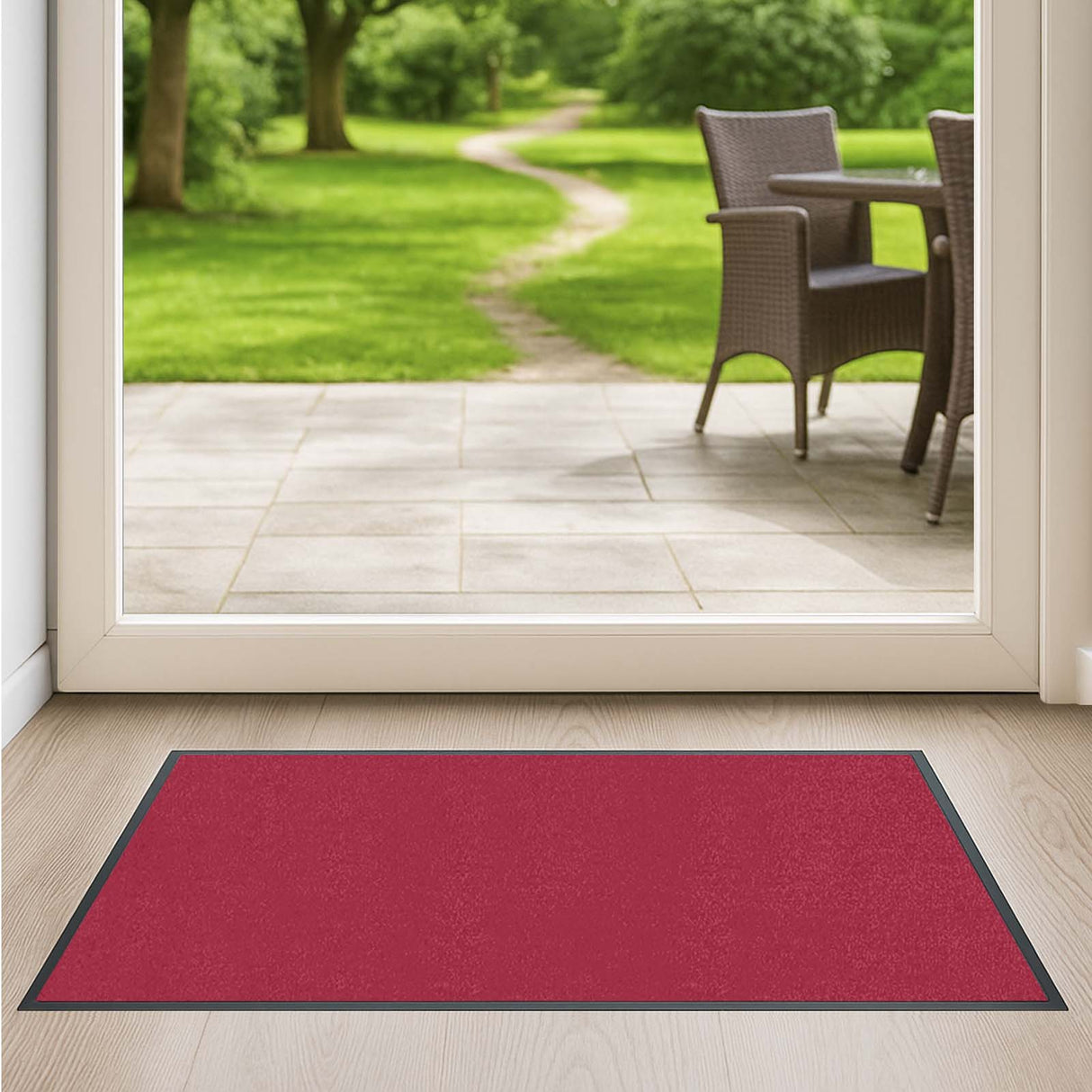Schmutzfangmatte Premium - hochwertig & farbbrillant - Maßanfertigung in 100 Farben 40cm x 50cm [ID:1772616633459]