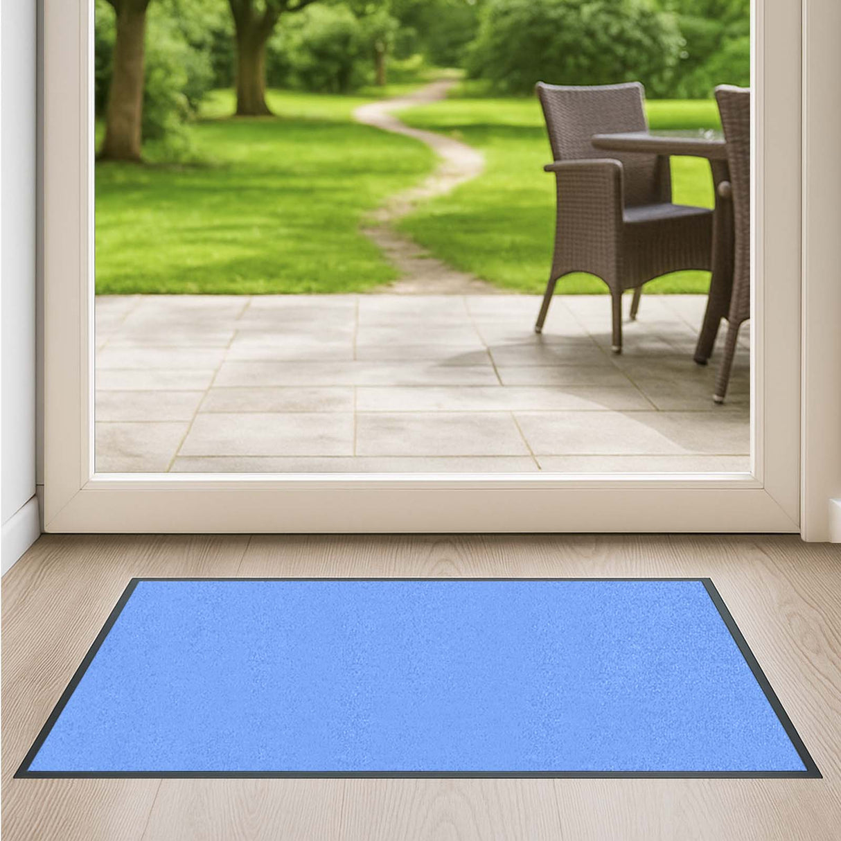 Schmutzfangmatte Premium - hochwertig & farbbrillant - Maßanfertigung in 100 Farben Länge: 90cm x Breite: 50cm [ID:1785675714832]