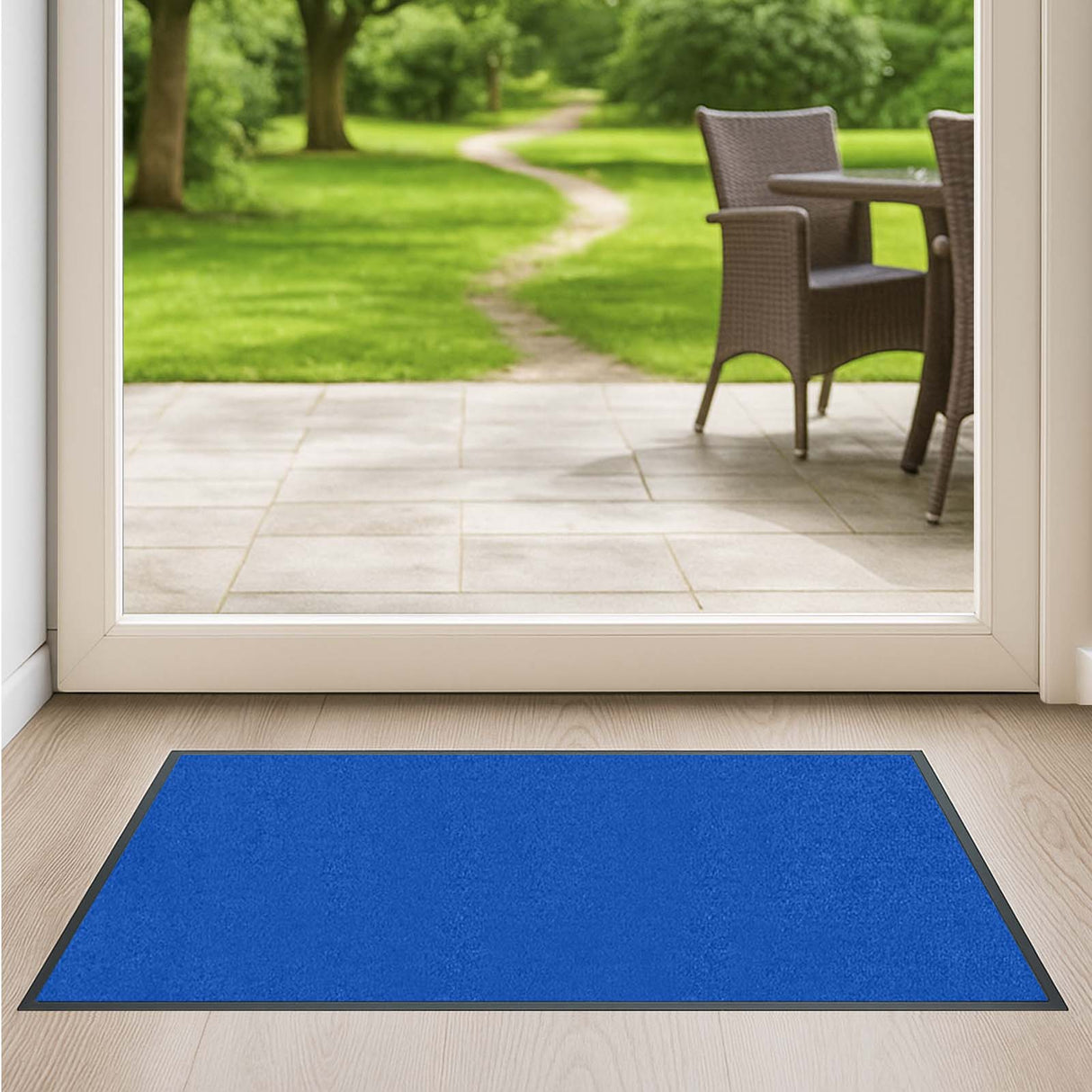 Schmutzfangmatte Premium - hochwertig & farbbrillant - Maßanfertigung in 100 Farben Länge: 260cm x Breite: 70cm [ID:1787914297456]