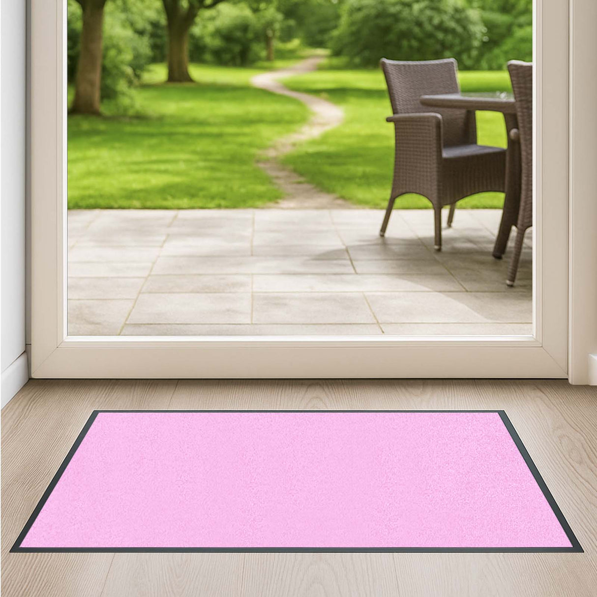 Schmutzfangmatte Premium - hochwertig & farbbrillant - Maßanfertigung in 100 Farben Länge: 200cm x Breite: 130cm [ID:1786911732530]