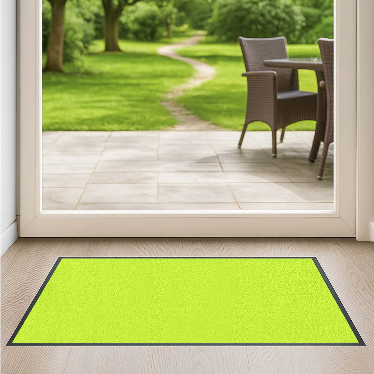 Schmutzfangmatte Premium - hochwertig & farbbrillant - Maßanfertigung in 100 Farben Länge: 50cm x Breite: 40cm [ID:1786186167917]