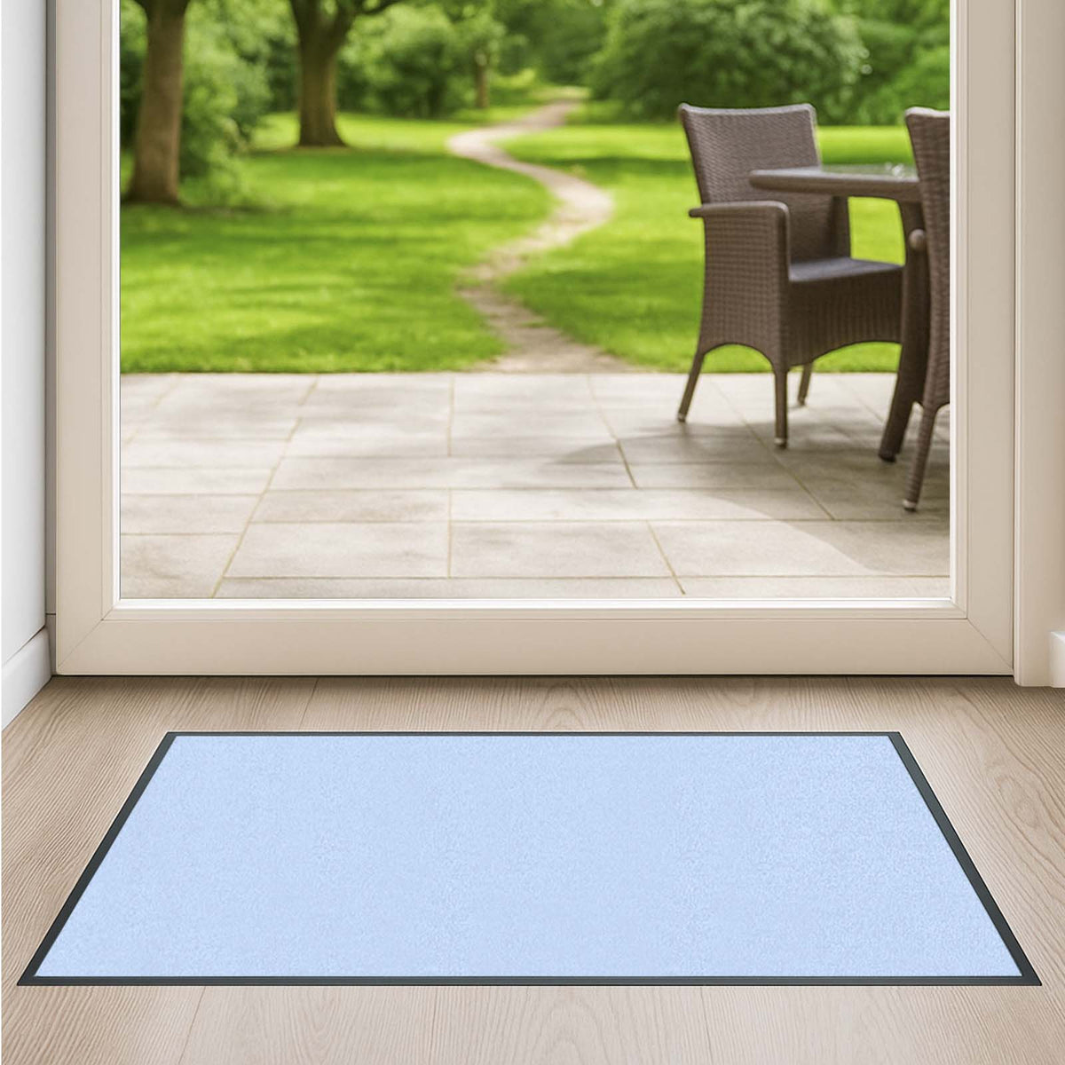 Schmutzfangmatte Premium - hochwertig & farbbrillant - Maßanfertigung in 100 Farben Länge: 100cm x Breite: 30cm [ID:1790322303787]