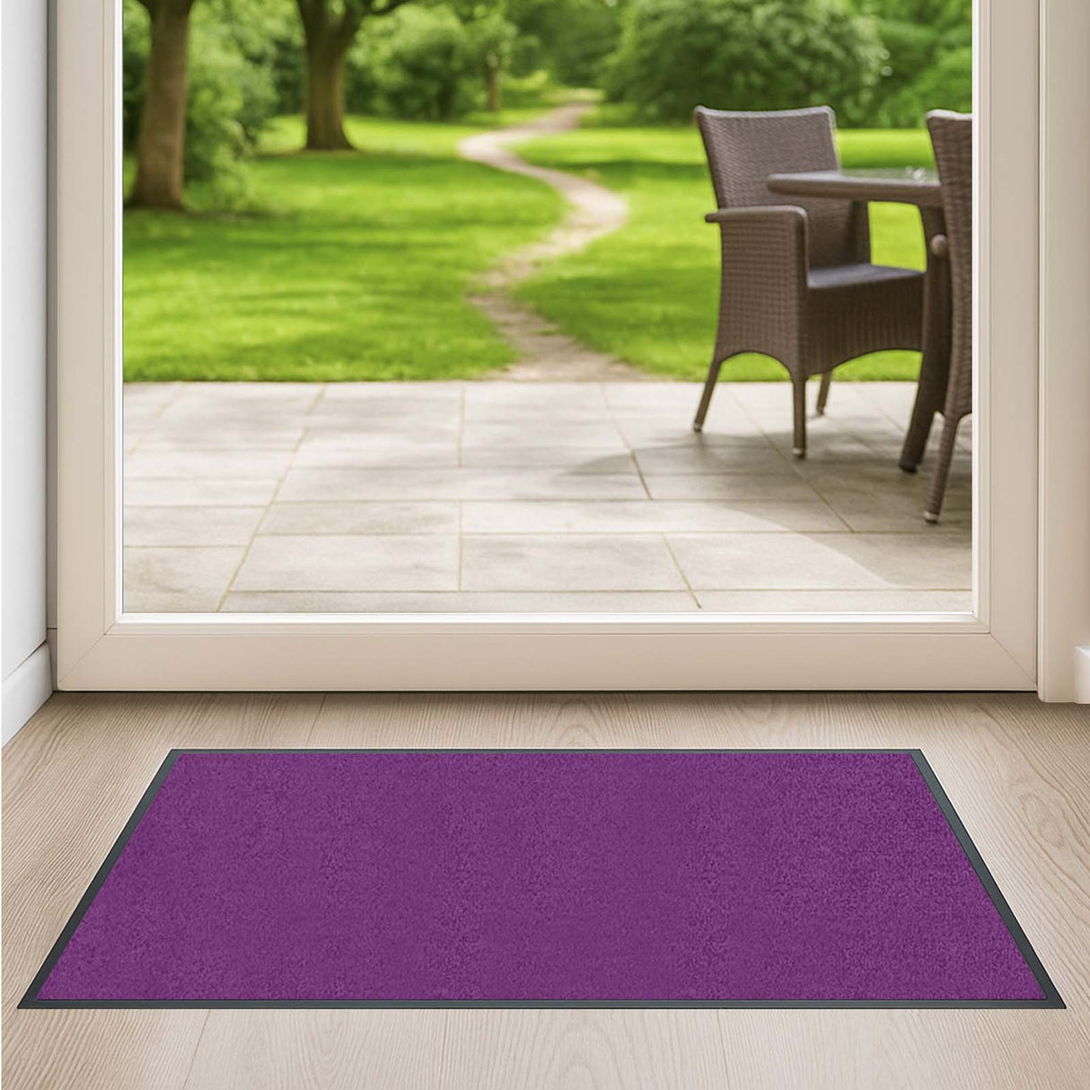Schmutzfangmatte Premium - hochwertig & farbbrillant - Maßanfertigung in 100 Farben Länge: 40cm x Breite: 30cm [ID:1785911322625]