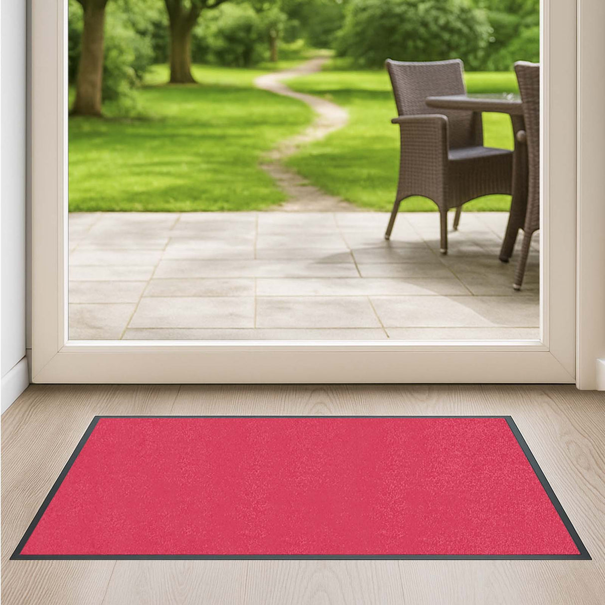 Schmutzfangmatte Premium - hochwertig & farbbrillant - Maßanfertigung in 100 Farben Länge: 55cm x Breite: 40cm [ID:1785935554766]