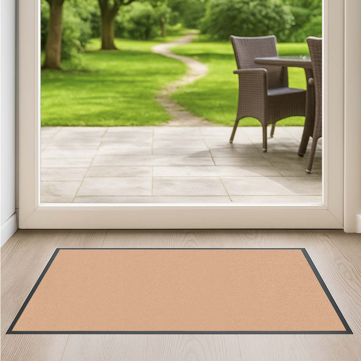 Schmutzfangmatte Premium - hochwertig & farbbrillant - Maßanfertigung in 100 Farben Länge: 70cm x Breite: 50cm [ID:1787091302725]