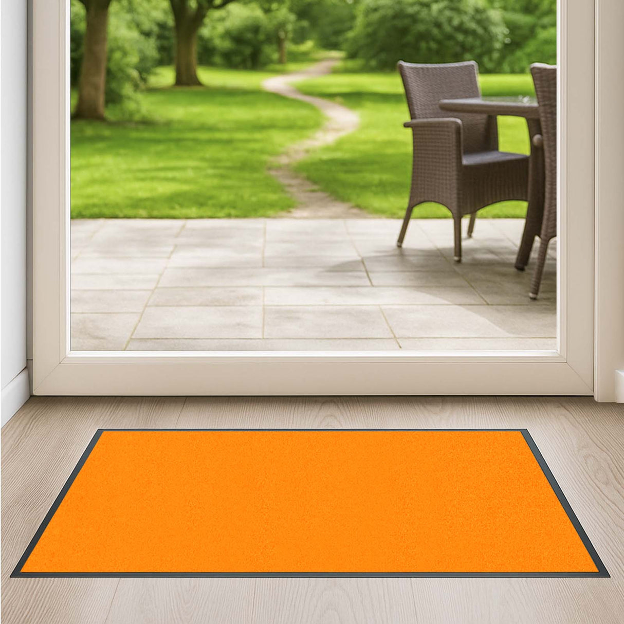 Schmutzfangmatte Premium - hochwertig & farbbrillant - Maßanfertigung in 100 Farben Länge: 40cm x Breite: 30cm [ID:1786625043817]
