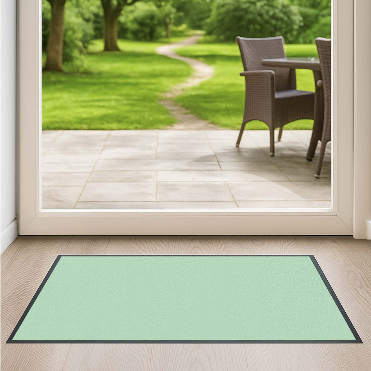 Schmutzfangmatte Premium - hochwertig & farbbrillant - Maßanfertigung in 100 Farben Länge: 100cm x Breite: 70cm [ID:1785577728936]