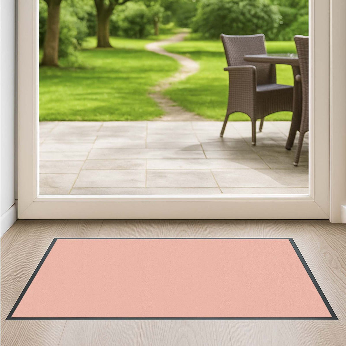 Schmutzfangmatte Premium - hochwertig & farbbrillant - Maßanfertigung in 100 Farben Länge: 60cm x Breite: 60cm [ID:1790769796459]