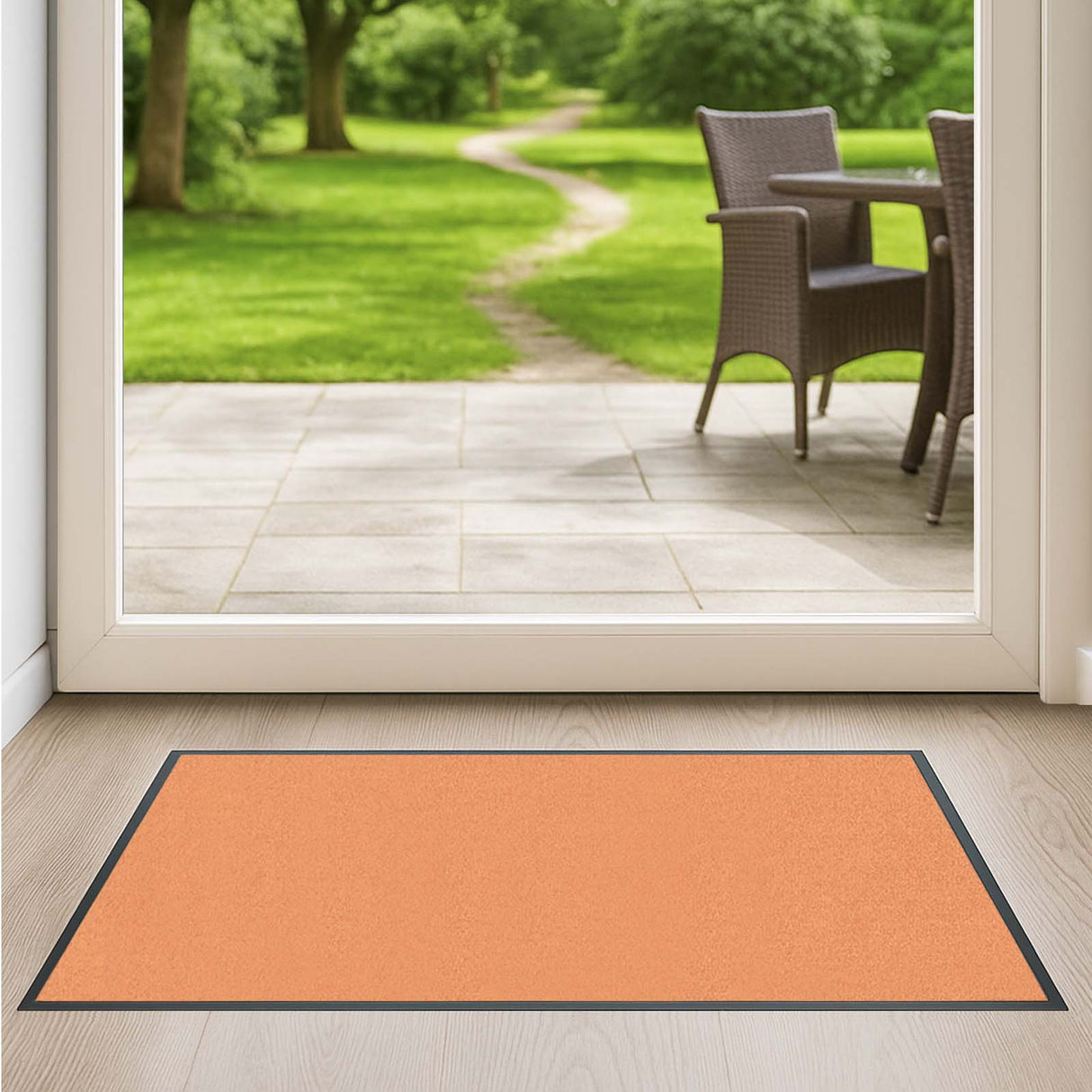 Schmutzfangmatte Premium - hochwertig & farbbrillant - Maßanfertigung in 100 Farben Länge: 70cm x Breite: 40cm [ID:1786433844837]
