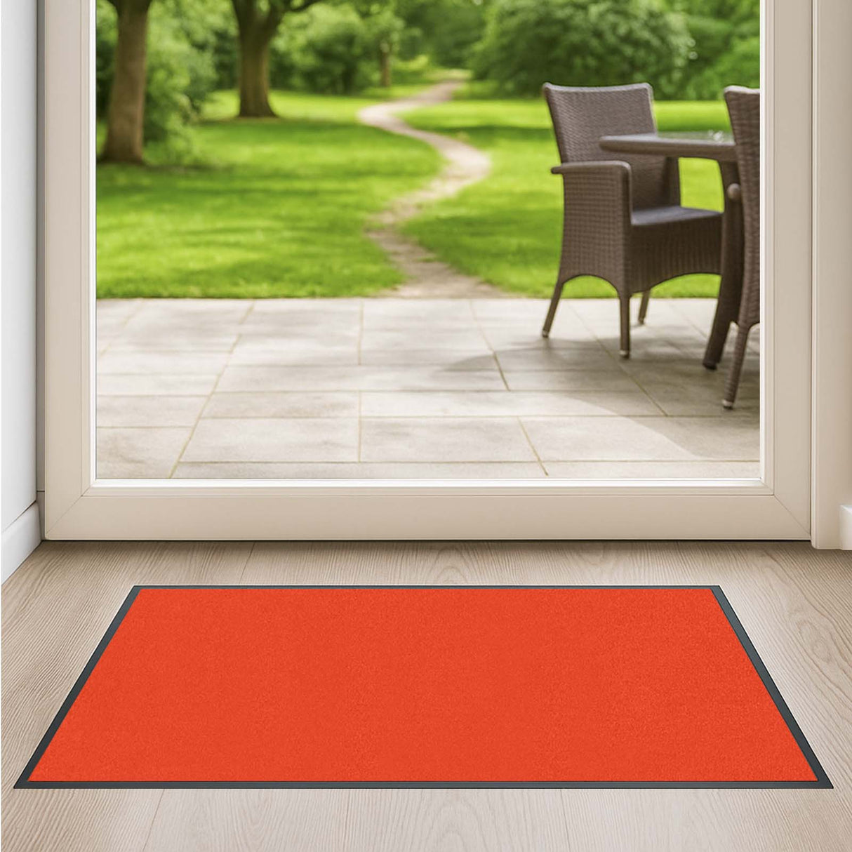 Schmutzfangmatte Premium - hochwertig & farbbrillant - Maßanfertigung in 100 Farben Länge: 80cm x Breite: 60cm [ID:1786171419351]