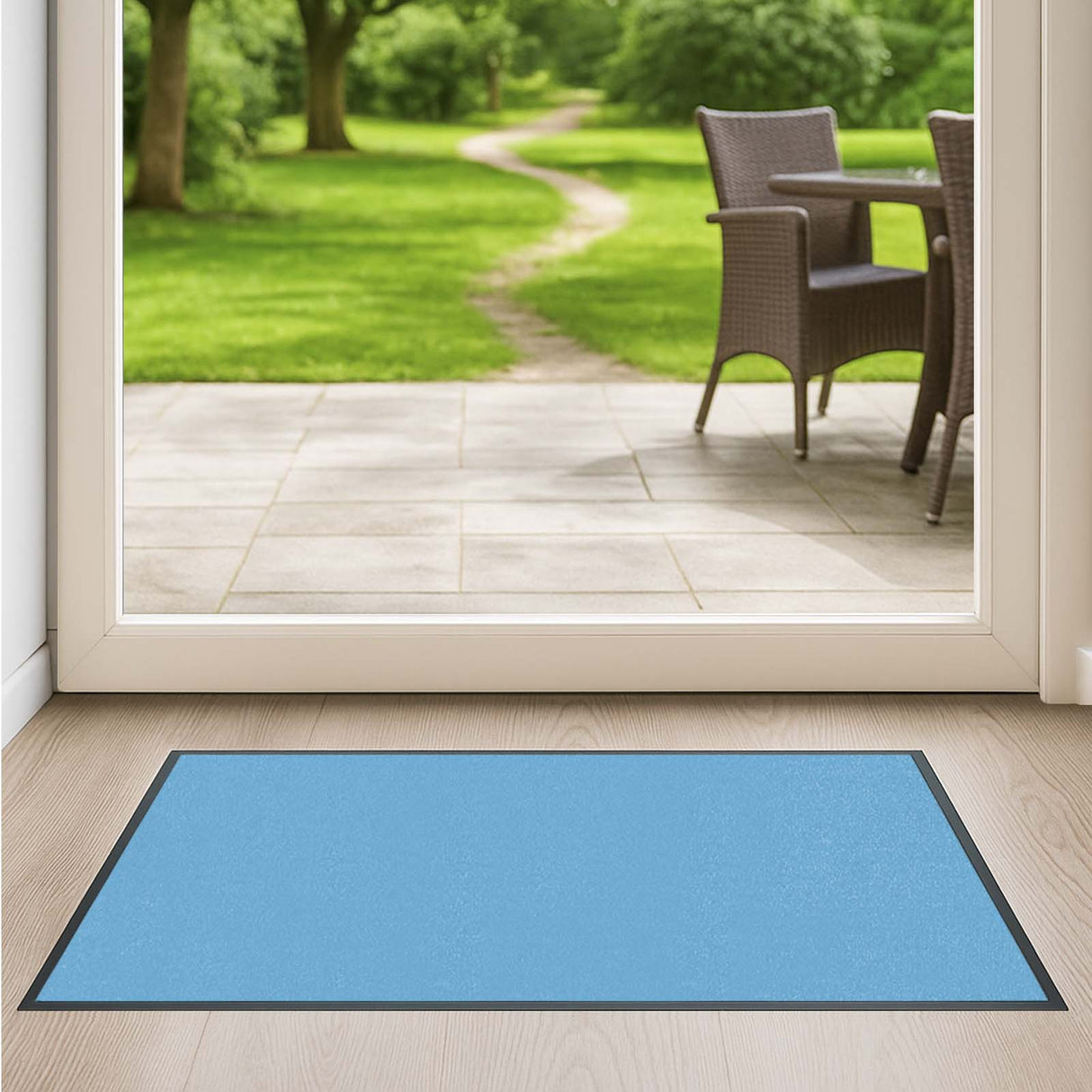 Schmutzfangmatte Premium - hochwertig & farbbrillant - Maßanfertigung in 100 Farben Länge: 60cm x Breite: 30cm [ID:1785565727201]