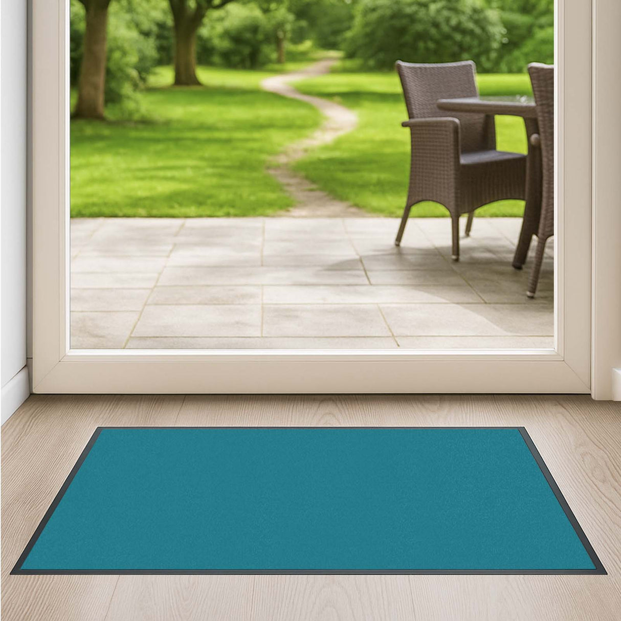 Schmutzfangmatte Premium - hochwertig & farbbrillant - Maßanfertigung in 100 Farben Länge: 60cm x Breite: 30cm [ID:1785565663967]