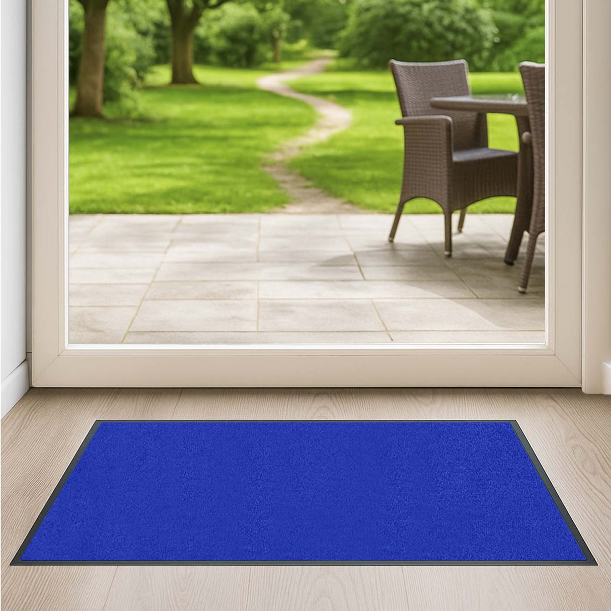 Schmutzfangmatte Premium - hochwertig & farbbrillant - Maßanfertigung in 100 Farben Länge: 59cm x Breite: 30cm [ID:1787487126076]