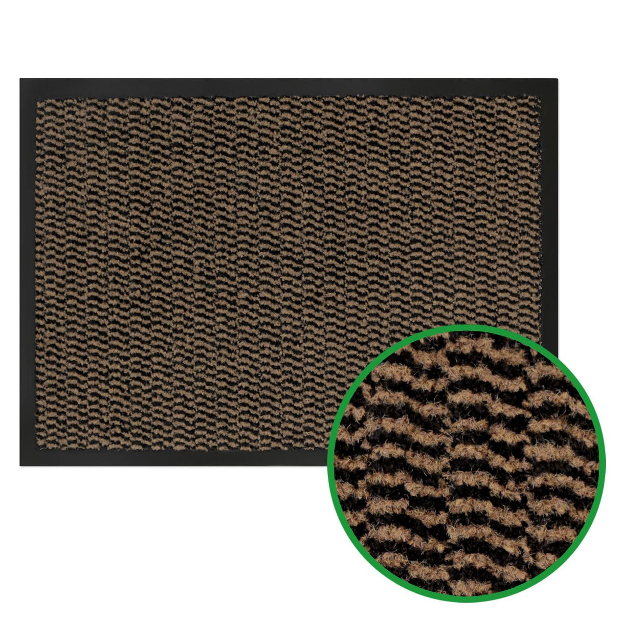 STAR - Die richtige Fußmatte für Ihre Haustür | Braun