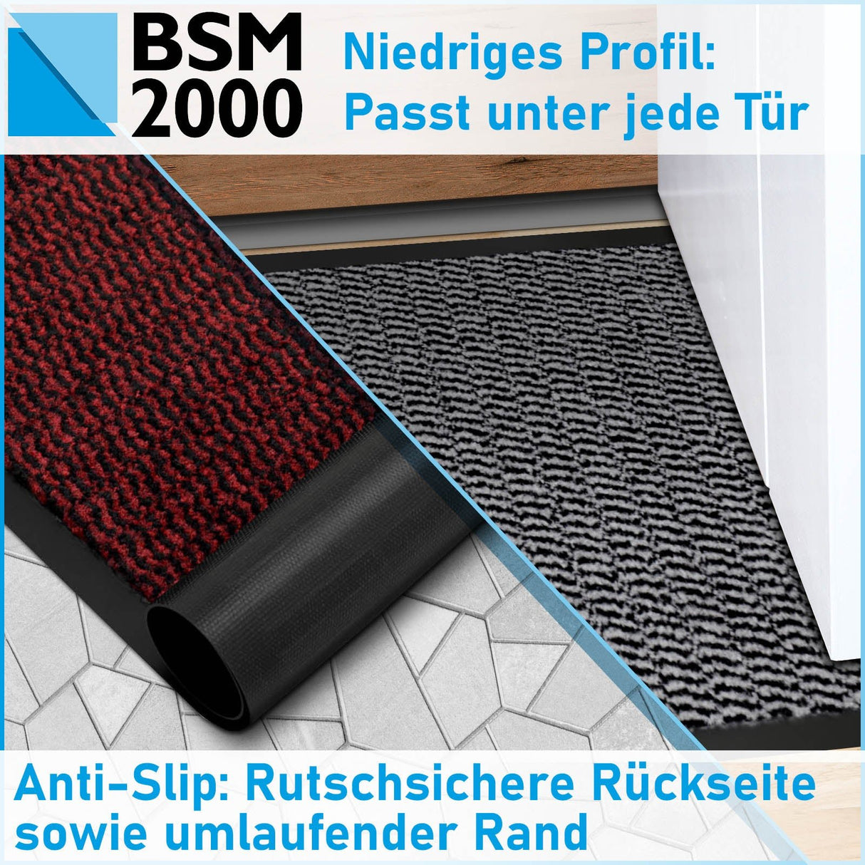 STAR - Die richtige Fußmatte für Ihre Haustür | Braun