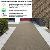 Sicherheitsmatte WINTER STEP Anwendung Eingangsbereich Mattenlager | Beige
