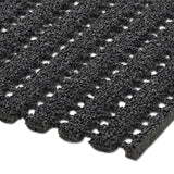 Sicherheitsmatte WINTER STEP Nahaufnahme Mattenlager | Dunkelgrau