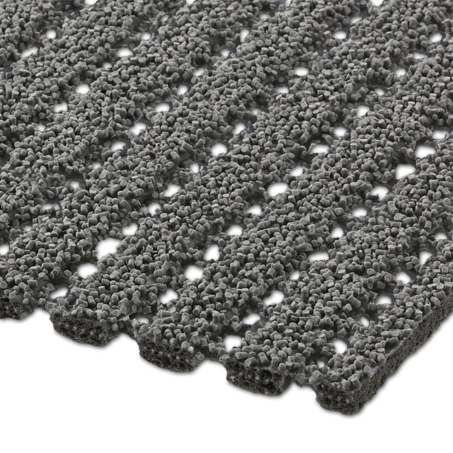 Sicherheitsmatte WINTER STEP Nahaufnahme Mattenlager | Hellgrau