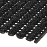 Sicherheitsmatte WINTER STEP Nahaufnahme Mattenlager | Schwarz