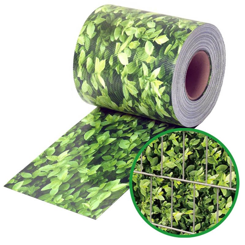 Zaunblende VAVA DESIGN - Ästhetische Sichtschutzstreifen für Ihren Zaun | Buchsbaum