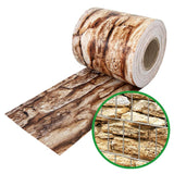 Zaunblende VAVA DESIGN - Ästhetische Sichtschutzstreifen für Ihren Zaun | Sandstein